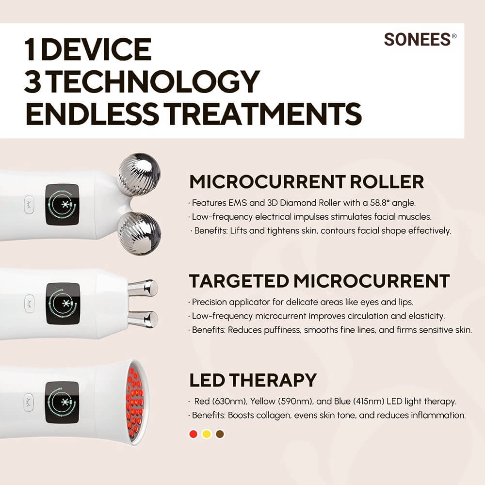 TriEssence Microcurrent & LED Device