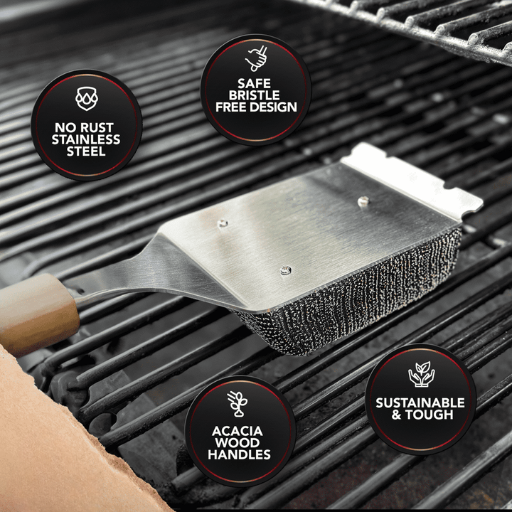 Bristle Free Brush & Scraper