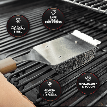 Bristle Free Brush & Scraper