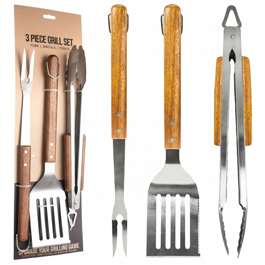 3 Piece Grill Set