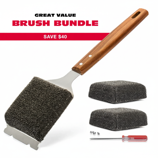 Bristle Free Brush + 2 Pack Replacement Heads